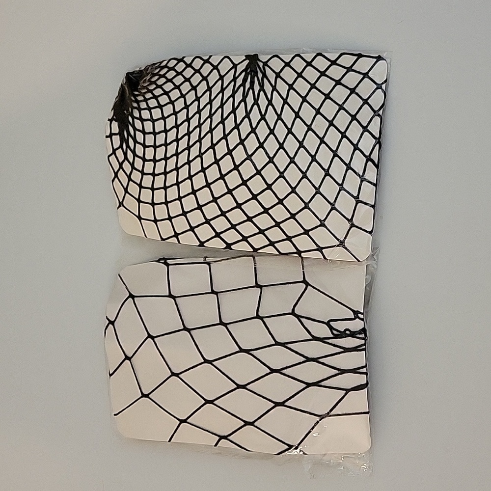 NWT lot of 2 fish net tights sz XL
